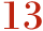 13